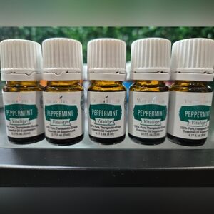 Young Living Peppermint Vitality Oil Set
